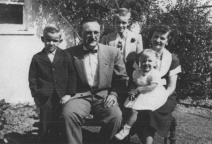 Barbara Rose, 73, of De Soto took home second place with a picture of her family in Sacramento, Calif., on Easter 1954.